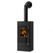 Poêle à bois Teja 6kW acier Noir - ORANIER Réf. 563311