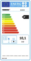Poêle à bois Thermorossi Chic Evo Wood 10.1kW Blanc
