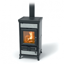 Poêle à bois Thermorossi Ilaria Evo Stone 10.8kW Pierre ollaire