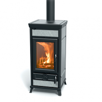 Poêle à bois Thermorossi Vittoria Evo Stone 13.2kW pierre Ollaire