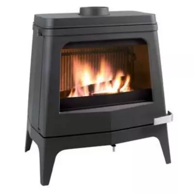 Po�le � bois TORON 50 8kW Anthracite - DEVILLE R�f. C07768-06