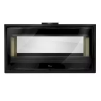 Poêle à bois Verona 1000 17kW acier Anthracite - LACUNZA Réf. 3000001336075