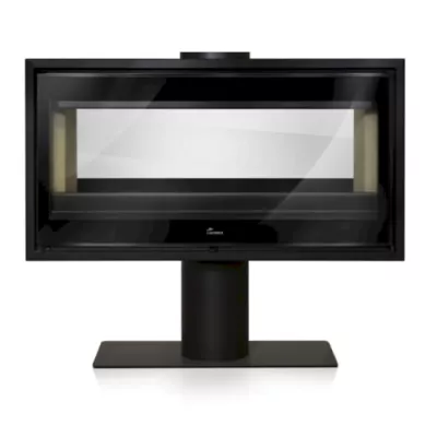 Po�le � bois Verona 1001 17kW acier Anthracite - LACUNZA R�f. 3000001336952