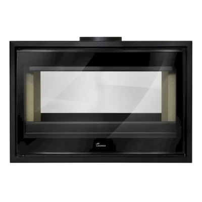 Po�le � bois Verona 800 15kW acier Anthracite - LACUNZA R�f. 3000001352105