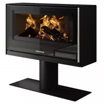 Poêle à bois Ziva XL 8kW acier Noir - ORANIER Réf. 549711