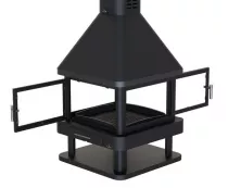 Poêle cheminée à bois Bronpi Huelva 16kW Anthracite