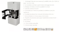 Poêle-cheminée à bois Thermorossi Trilogie 10.6kW Noir mat