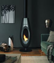 Poêle cheminée Invicta Ovatio 6149-04 5kW Anthracite