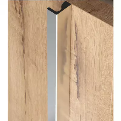 Poign�e colonne ATTILA 136,2cm Chrom� brillant � l\'unit� - SALGAR R�f. 87488