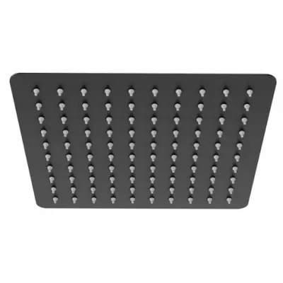 Pommeau de douche inox 30x30cm Noir mat - O\'DESIGN R�f. POMC300-NM