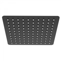 Pommeau de douche inox 30x30cm Noir mat - O\'DESIGN Réf. POMC300-NM