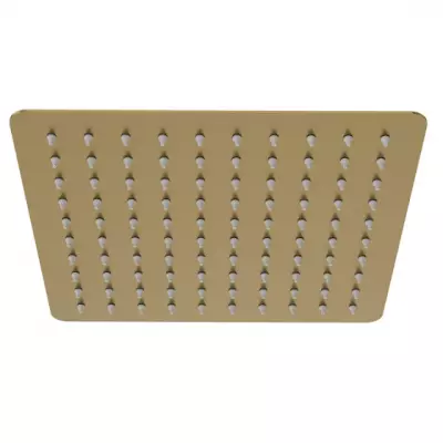 Pommeau de douche inox 30x30cm Or bross� - O\'DESIGN R�f. POMC300-OB