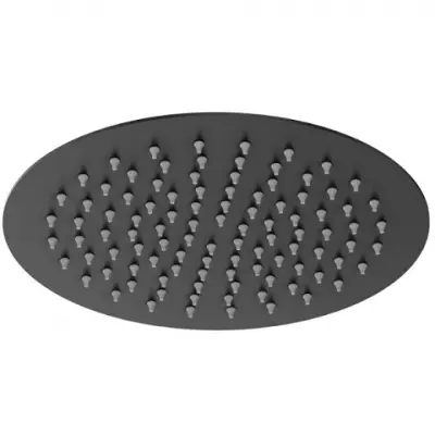 Pommeau Inox �30cm Noir mat - O\'DESIGN R�f. POMR300-NM