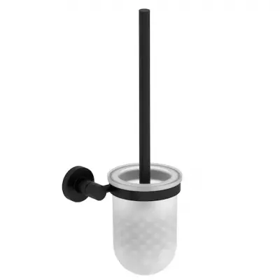 Porte-balai mural �o Classique Noir mat - JACOB DELAFON R�f. E77830-BL