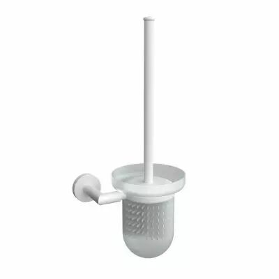Porte-balayette Lissy Blanc mat / verre mat - SALGAR R�f. 91242
