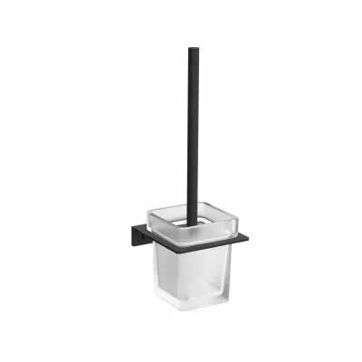 Porte-balayette Square Noir mat - SALGAR R�f. 103342