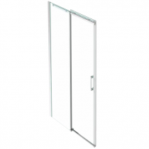 Porte coulissante Contra 110cm verre Transparent profilé Chrome - Jacob Delafon Réf. E22C110-GA