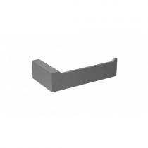 Porte-papier toilettes FLOÉ Gun mat PVD - O\'DESIGN Réf. FPTG