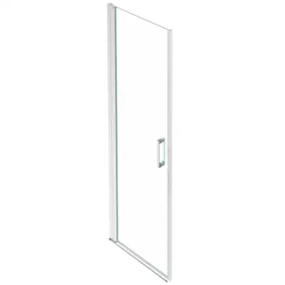 Porte pivotante Contra 70cm � installer en angle verre Transparent profil� Chrom� - Jacob Delafon R�f. E22T71-GA