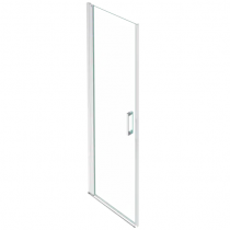 Porte pivotante Contra 70cm à installer en angle verre Transparent profilé Chromé - Jacob Delafon Réf. E22T71-GA