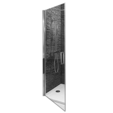 Porte de douche pivotante Chakra 90 cm h195 ouverture à droite