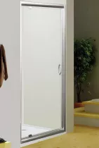 Porte pivotante Espace 80cm verre transparent profilé Chromé - OZE Réf. 909VTC