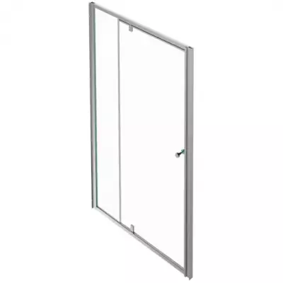 Porte pivotante Serenity 110cm verre Transparent profil� Chrome - JACOB DELAFON R�f. E14P110-GA