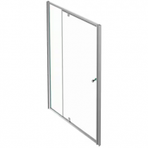 Porte pivotante Serenity 110cm verre Transparent profilé Chrome - JACOB DELAFON Réf. E14P110-GA