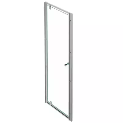 Porte pivotante Serenity 70cm verre Transparent profil� Chrome  - Jacob Delafon R�f. E14P70-GA