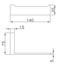 Porte rouleau Floé Carbone - O\'DESIGN Réf. FPTCA