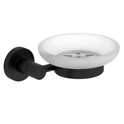 Porte-savon mural �o Noir mat - JACOB DELAFON R�f. E77827-BL