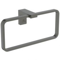 Porte-serviette anneau Conca Gris magnétique - Ideal Standard Réf. T4502A5