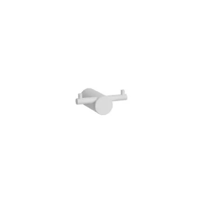 Porte-serviette crochet HERM�S Blanc mat - O\'DESIGN R�f. HCBM