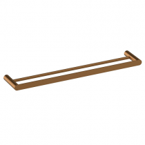 Porte-serviette double ICEO 60cm Cuivre brossé PVD - O\'DESIGN Réf. IDPS60CB