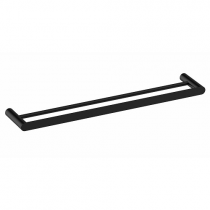 Porte-serviette double ICEO 60cm Noir mat - O\'DESIGN Réf. IDPS60NM