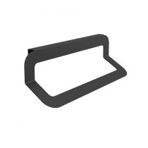 Porte-serviette MINIMAL 36cm Noir - SALGAR Réf. 86182