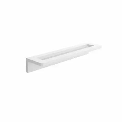 Porte-serviette SHIRO Solidsurface SUR-MESURE (jusqu\'� 400mm) Blanc - SALGAR R�f. 24729