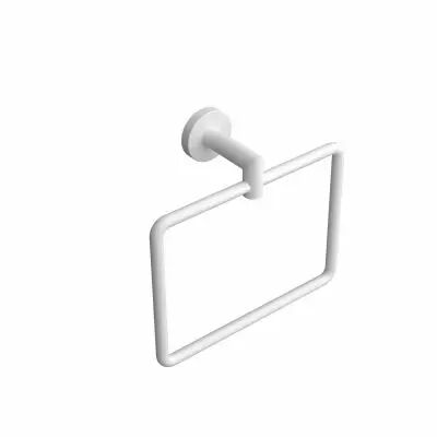 Porte-serviettes anneau Lissy Blanc mat - SALGAR R�f. 91239