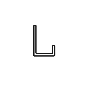 Profil� de finition et d\'angle int�rieur Chrome - JACOB DELAFON R�f. E63037-GA