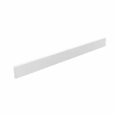 Profile de finition murale (cr�dence) en Solid Surface blanc mat 300 � 2400 mm - SALGAR