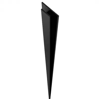 Profil� de jonction (raccordement) PanoStyle Noir mat - Jacob Delafon R�f. E66022-BL