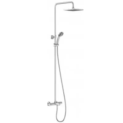PROMO : Colonne bain-douche July t�te carr�e Chrom� - JACOB DELAFON R�f. E78192-CP