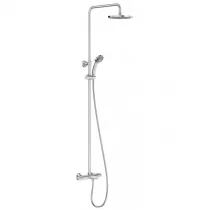 PROMO : Colonne bain-douche July t&ecirc;te ronde Chrom&eacute; - JACOB DELAFON R&eacute;f. E99741-CP