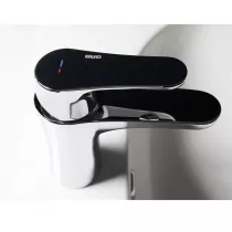 PROMO : Mitigeur lavabo E-Plus Magnum Chrom&eacute;  avec vidage &agrave; tirette - GRB R&eacute;f. 35513350