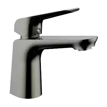 PROMO -20% : Mitigeur lavabo CRONOS Gun PVD avec vidage clic-clac - O\'DESIGN R�f. CRONOS11G