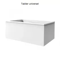 PROMO -40% : PACK baignoire MALICE 170x90cm bain-douche Jacob Delafon (tablier & pare-bain en option) 