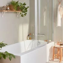 PROMO -40% : PACK baignoire MALICE 170x90cm bain-douche Jacob Delafon (tablier & pare-bain en option) 