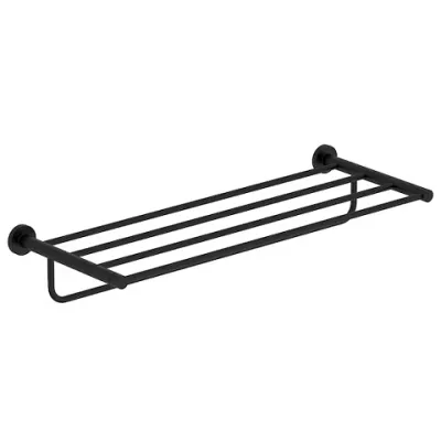 Rack � serviettes �O Classique Noir mat - JACOB DELAFON R�f. E77832-BL