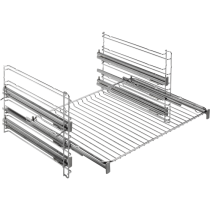 Rails telescopiques 3 niveaux - AEG / Electrolux (accessoires) Réf. TR3LFV
