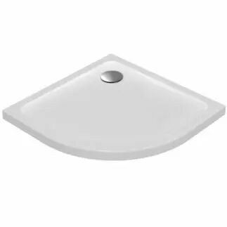 Receveur 1/4 de rond Connect Design 90x90cm c�ramique Blanc - Ideal Standard R2672YK